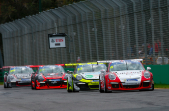 A 20 car field will contest the Pro-Am Rennsport races