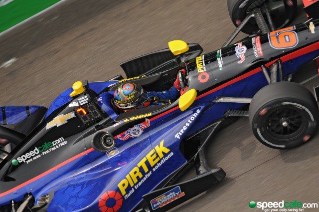 Matt Brabham has qualified 16th in the Pirtek Team Murray Chevrolet