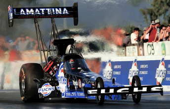 The Fuchs Lamattina Racing Top Fuel racer will be back in action in July