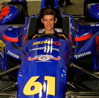 Matthew Brabham is set to follow in his dad Geoff and grandfather Sir Jack Brabham's footsteps by racing at the Indy 500 on May 29