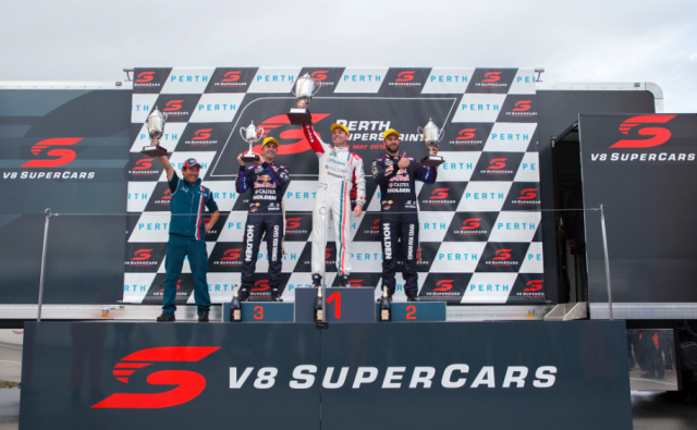 Triple Eight locked out the podium in Race 8