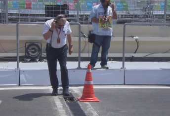 The duct cover that caused damages to Valtteri Bottas' Williams pic F1 Twitter