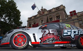 HRT rolled out 25th anniversary livery last season