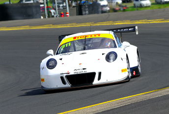 The Walkinshaw Porsche GT3 R of John Martin and Duvashen Padayachee will start from pole position
