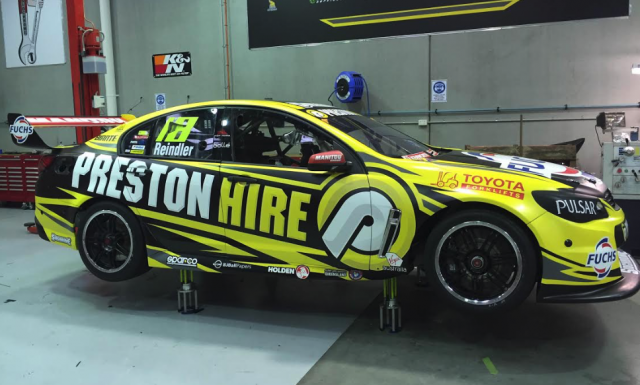 Team 18's new Holden ready for is shakedown