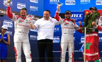 Jose Maria Lopez celebrates another victory