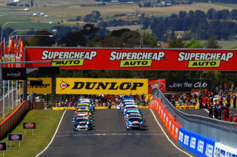 The Dunlop Series field at Bathurst last October