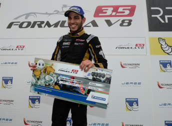 Roy Nissany won the opening Formula V8 3.5 race at Monza