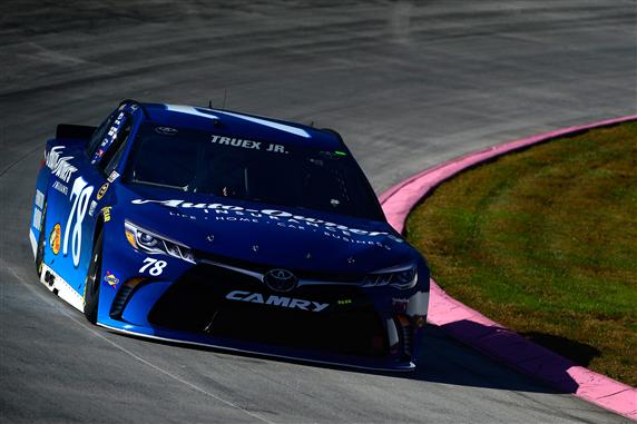 Truex Jr. has taken pole at the 'Paperclip'