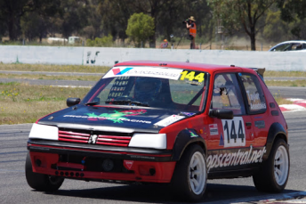 A number of cars will also contend strongly for division wins including the Peugeot 205 GTI of Parry Anastakis/Roland Rohrle. pic: Judi McDonald