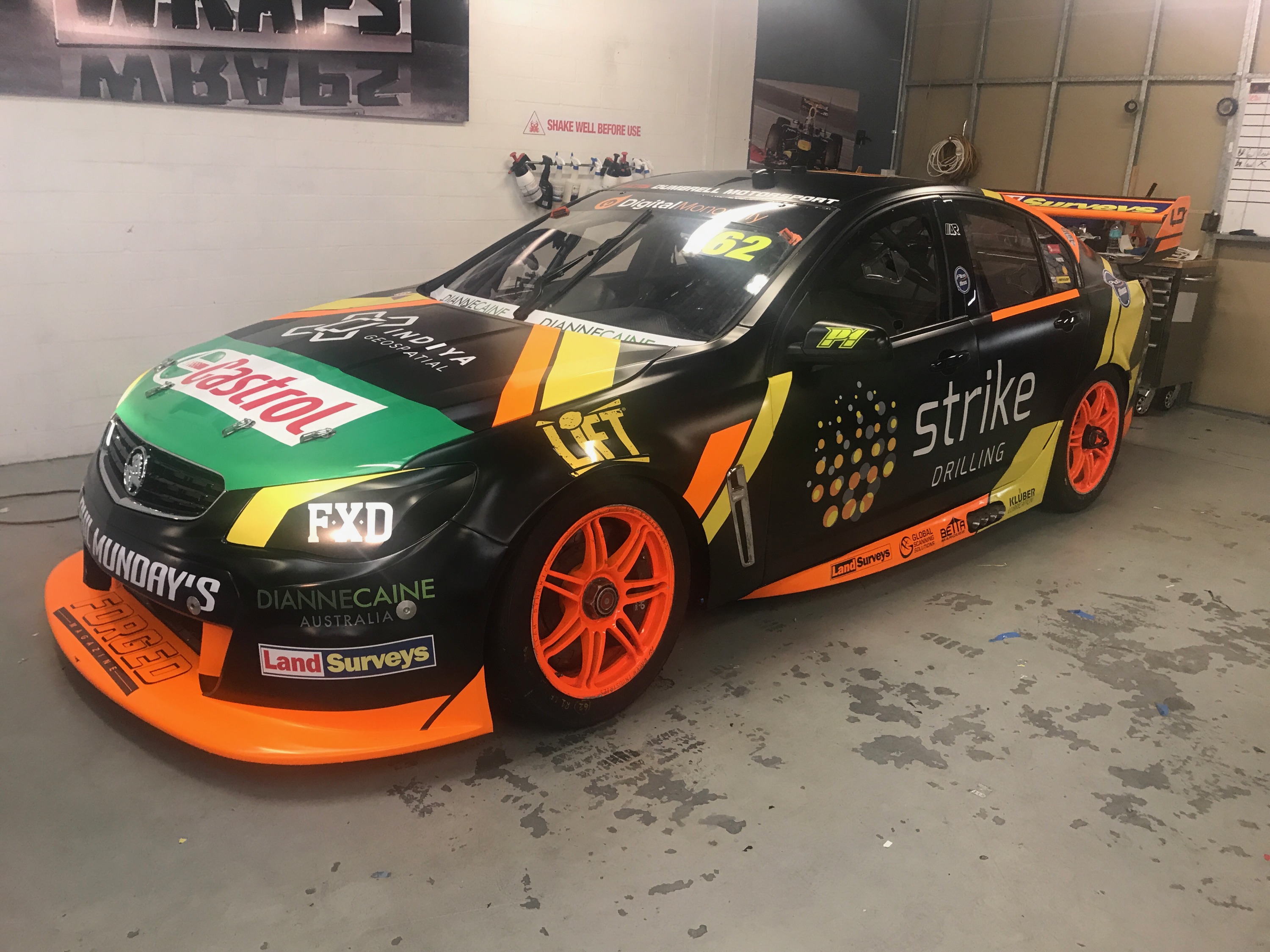 Local sponsor for Alex Rullo at Barbagallo Speedcafe
