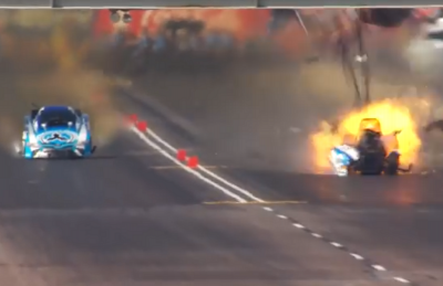 funny cars crashes