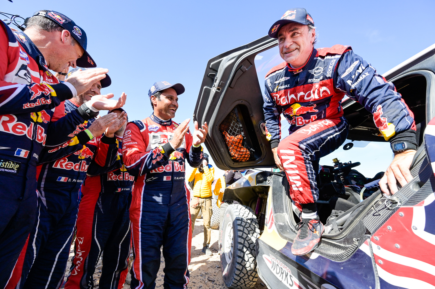 Carlos Sainz threetime Dakar champion