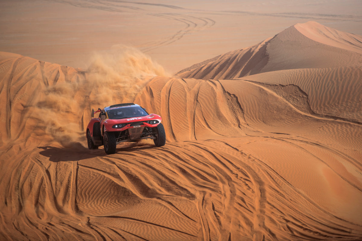 Sebastien Loeb has a fifth Dakar stage win in a row