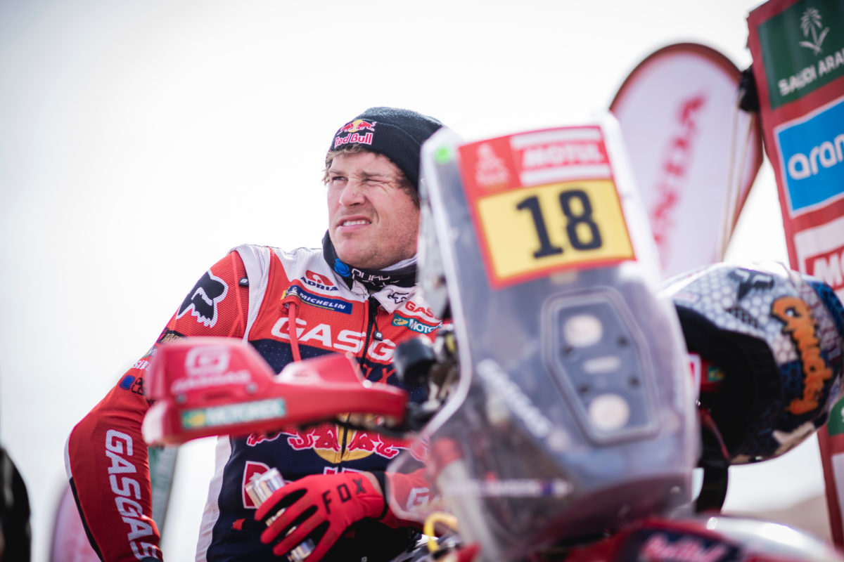 Daniel Sanders finished seventh in Dakar 2023